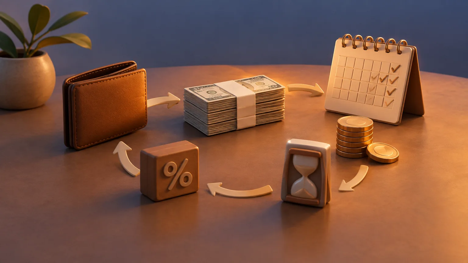 Illustrative image: how personal loans work