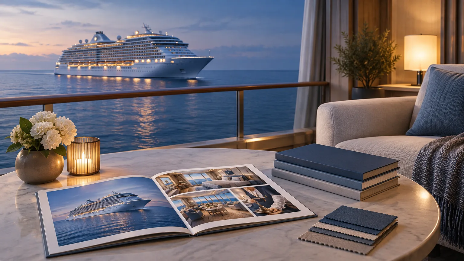 Illustrative image: luxury cruise