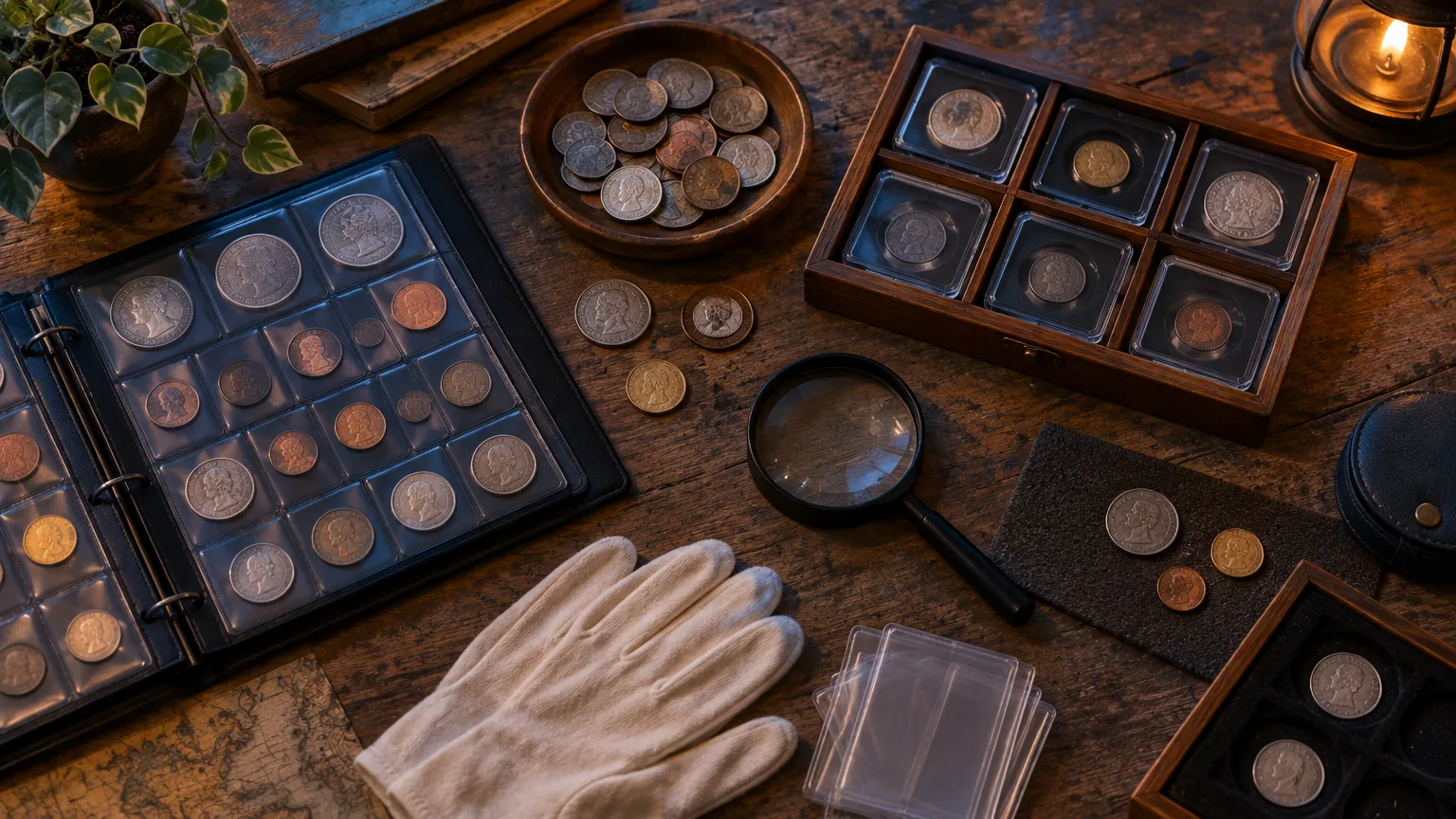 Illustrative image: coin collecting for beginners