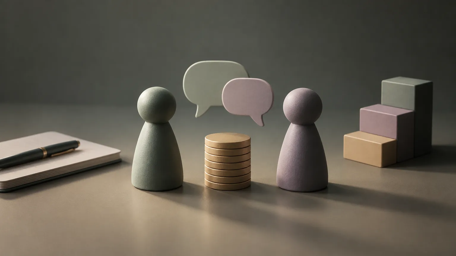 Illustrative image: salary negotiation interview