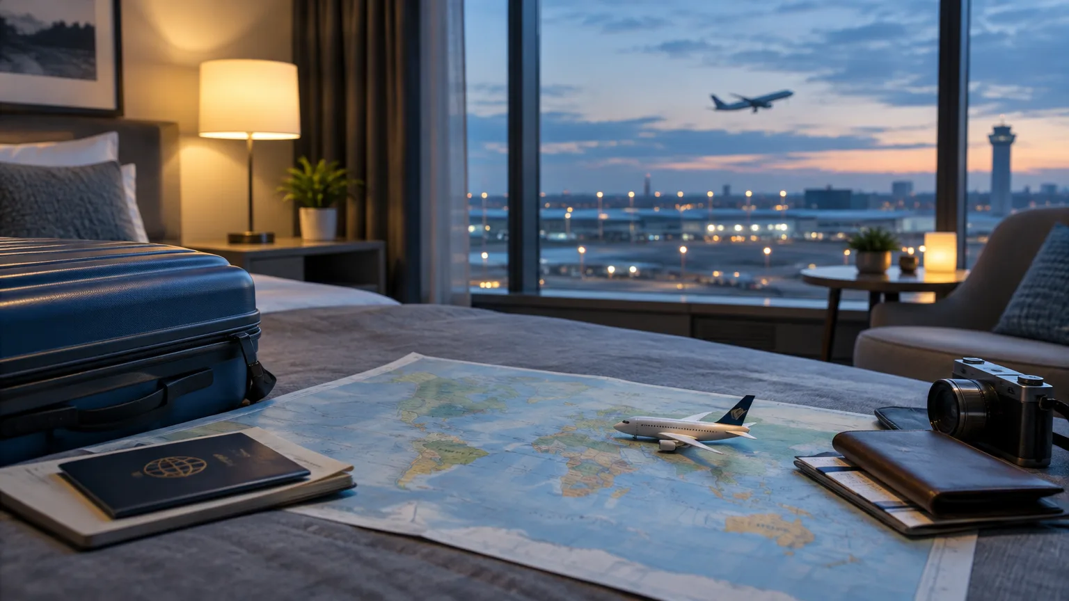 Illustrative image: compare flight prices