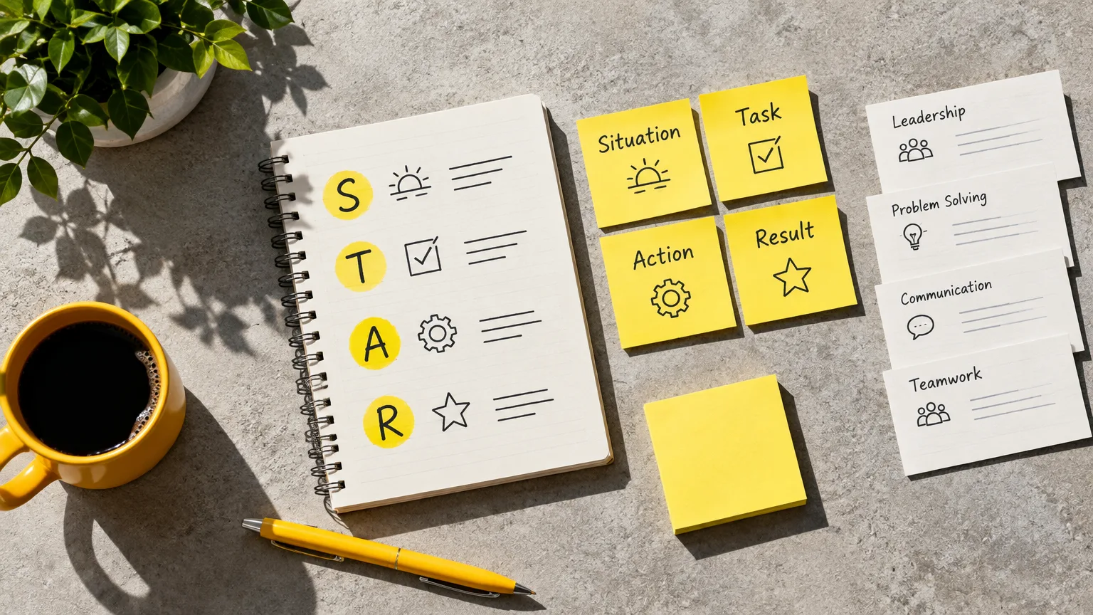 Illustrative image: behavioral interview questions
