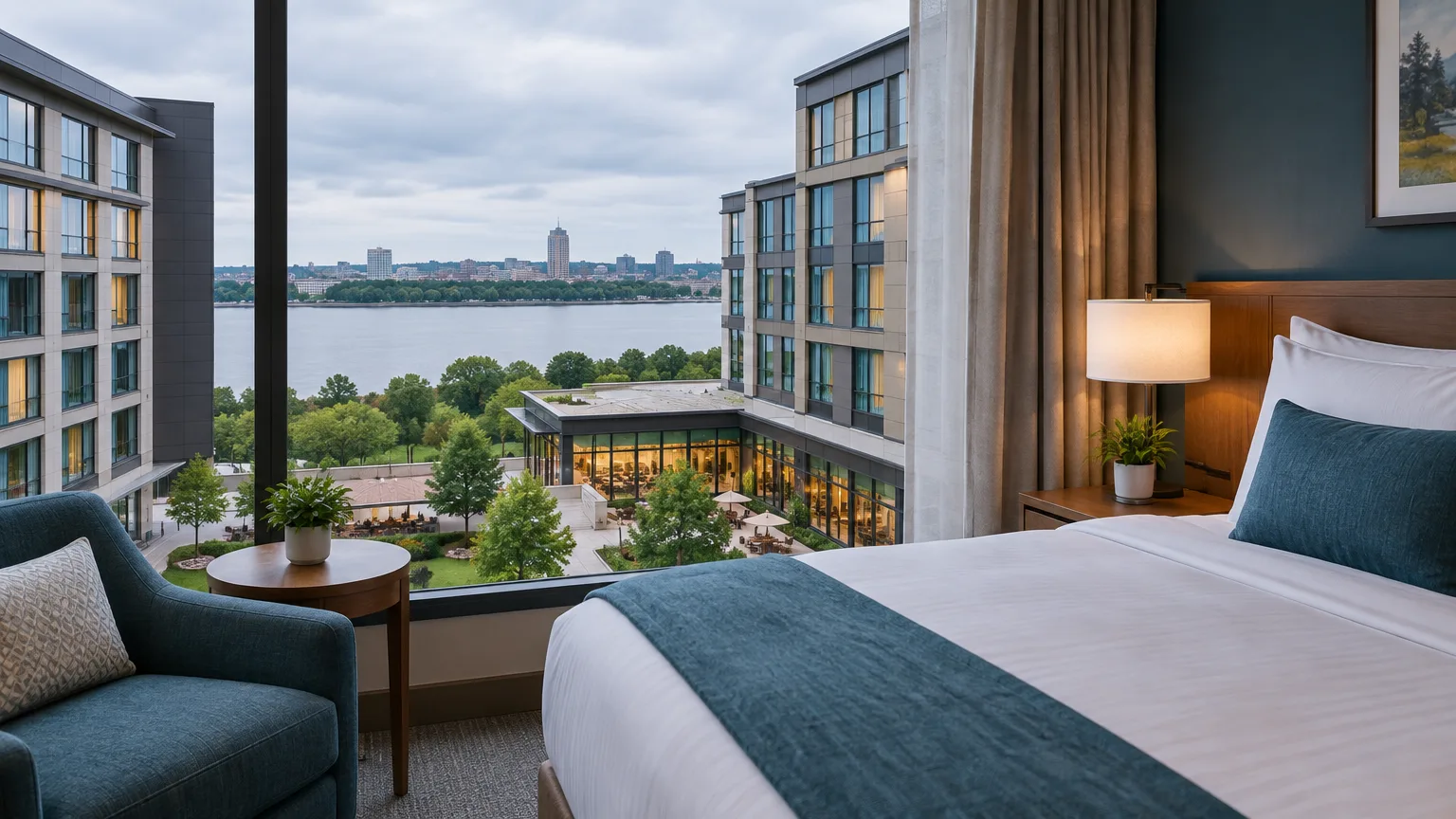 Illustrative image: how to get a quiet hotel room