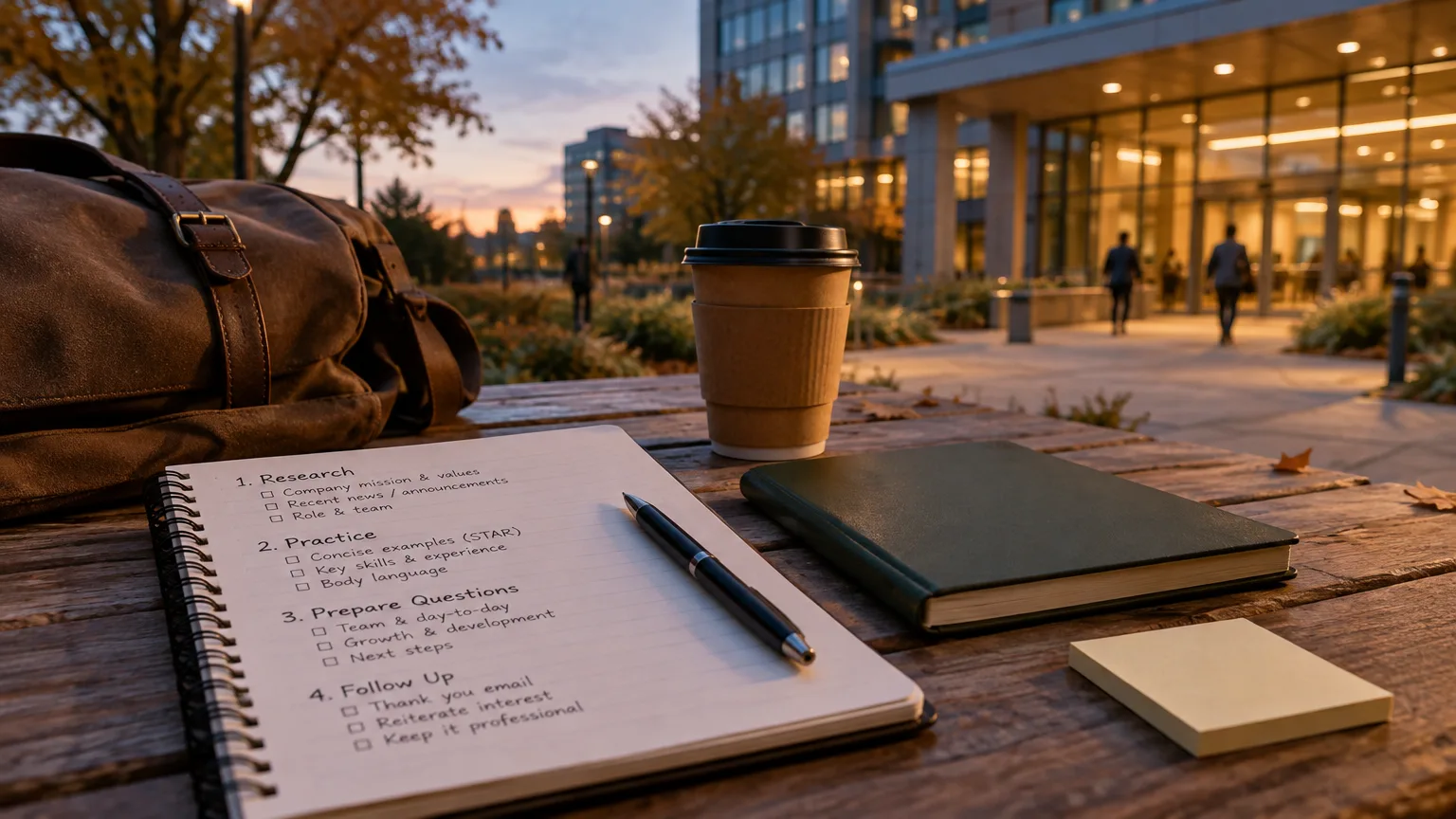 Illustrative image: how to prepare for a job interview